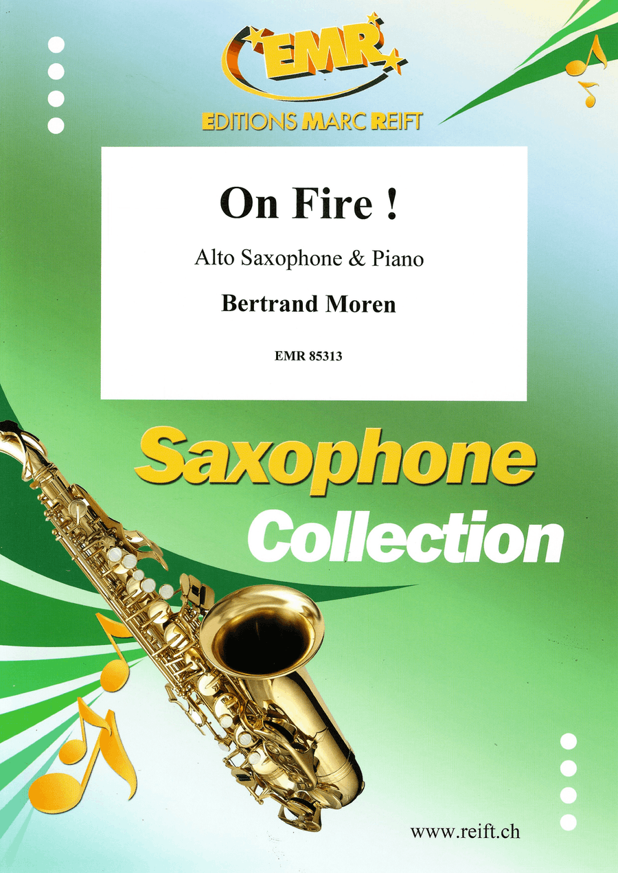 On Fire ! On Fire ! Alto Saxophone scores gallery preview page 1