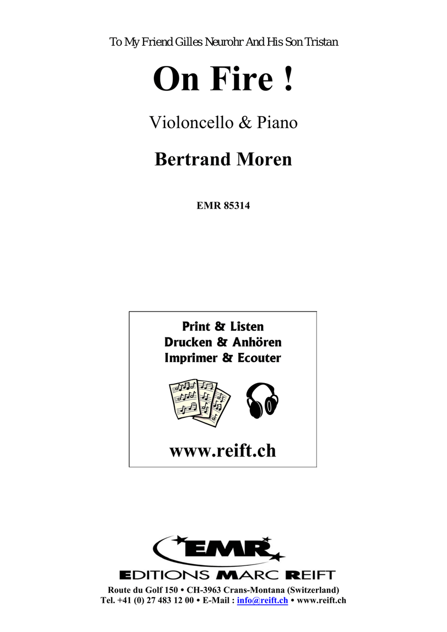 On Fire ! On Fire ! Piano Accompaniment scores gallery preview page 2