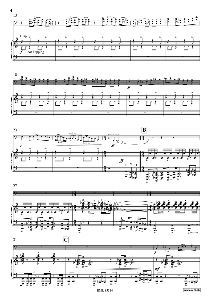 On Fire ! On Fire ! Piano Accompaniment scores gallery preview page 6