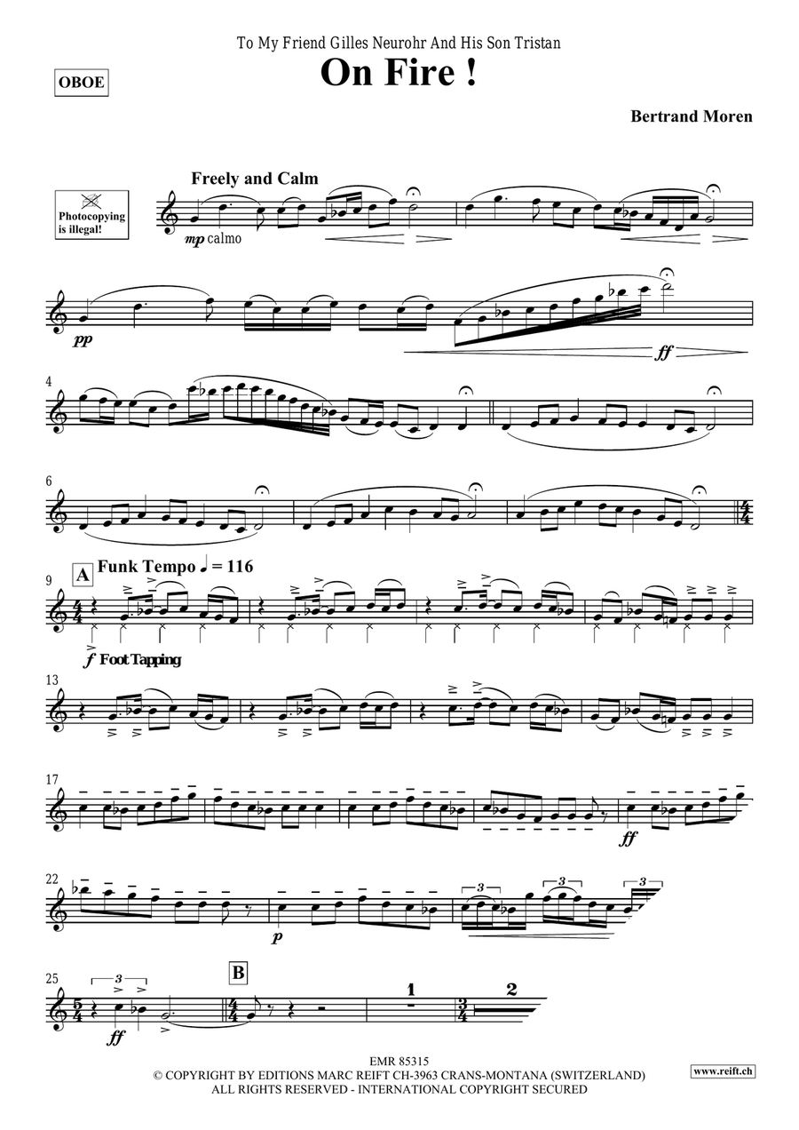 On Fire ! On Fire ! Piano Accompaniment scores gallery preview page 4