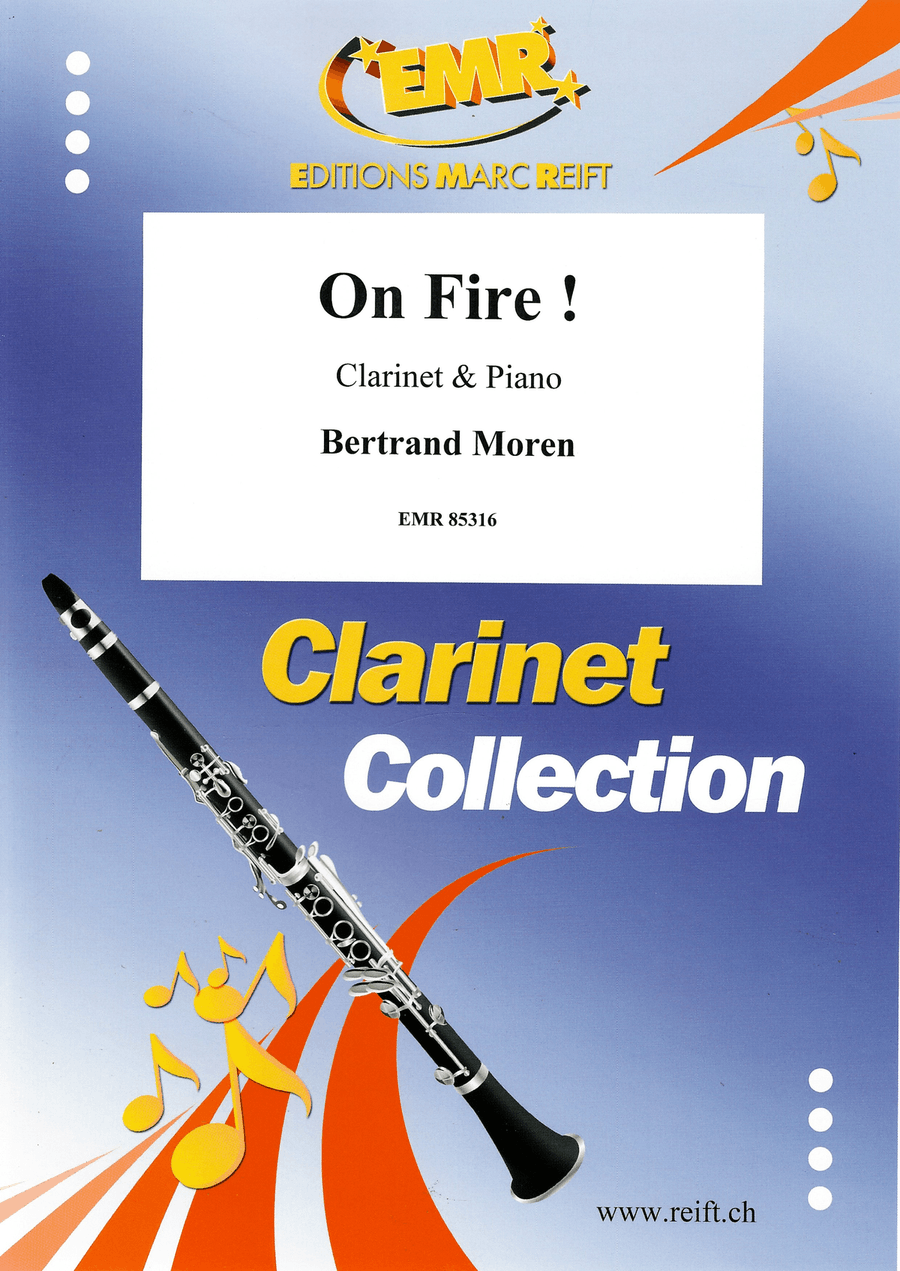 On Fire ! On Fire ! Clarinet Solo scores gallery preview page 1