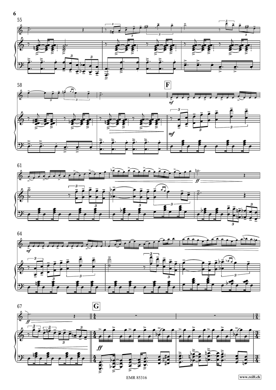 On Fire ! On Fire ! Clarinet Solo scores gallery preview page 8