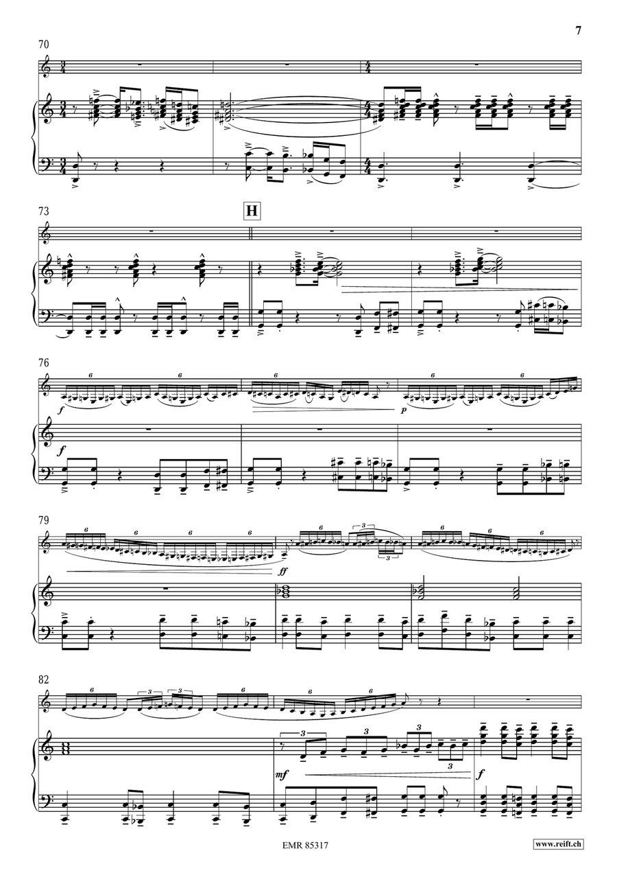 On Fire ! On Fire ! Bass Clarinet scores gallery preview page 9