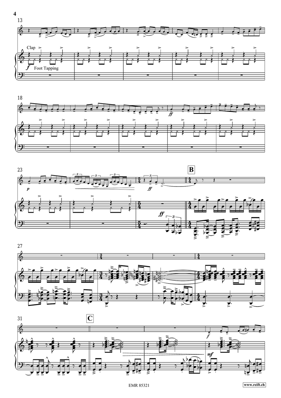 On Fire ! On Fire ! Horn scores gallery preview page 6