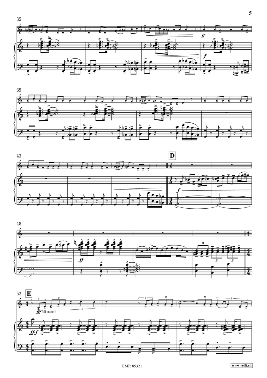 On Fire ! On Fire ! Horn scores gallery preview page 7