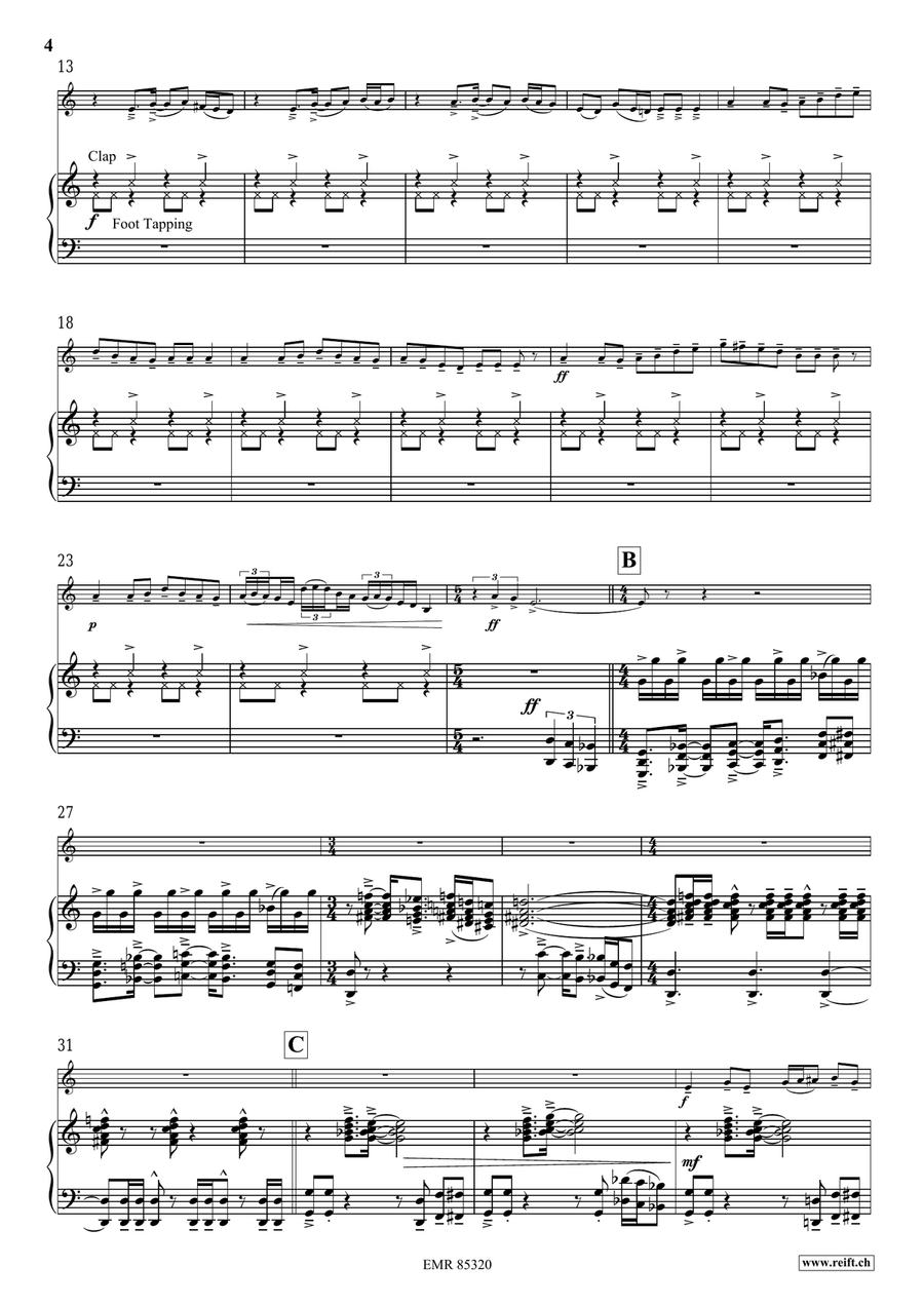 On Fire ! On Fire ! Baritone Saxophone scores gallery preview page 6