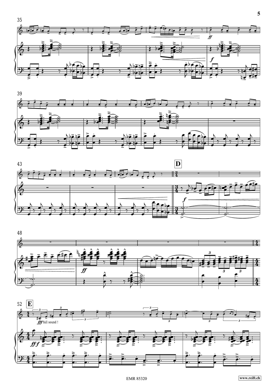 On Fire ! On Fire ! Baritone Saxophone scores gallery preview page 7