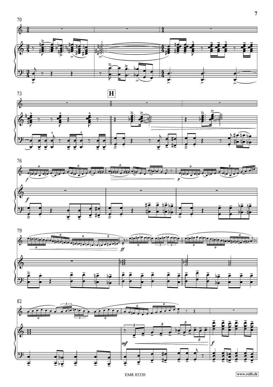 On Fire ! On Fire ! Baritone Saxophone scores gallery preview page 9