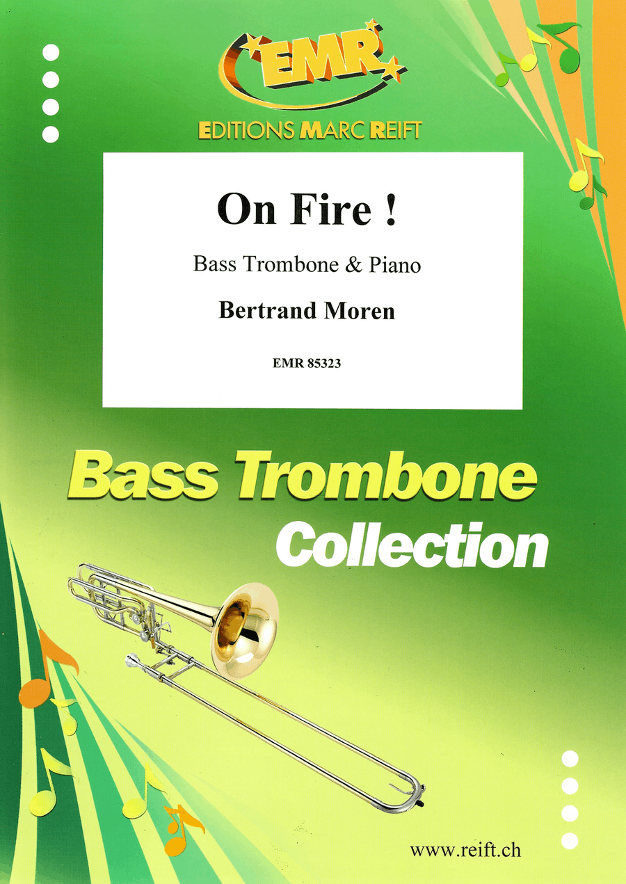 On Fire ! On Fire ! Bass Trombone scores gallery preview page 1