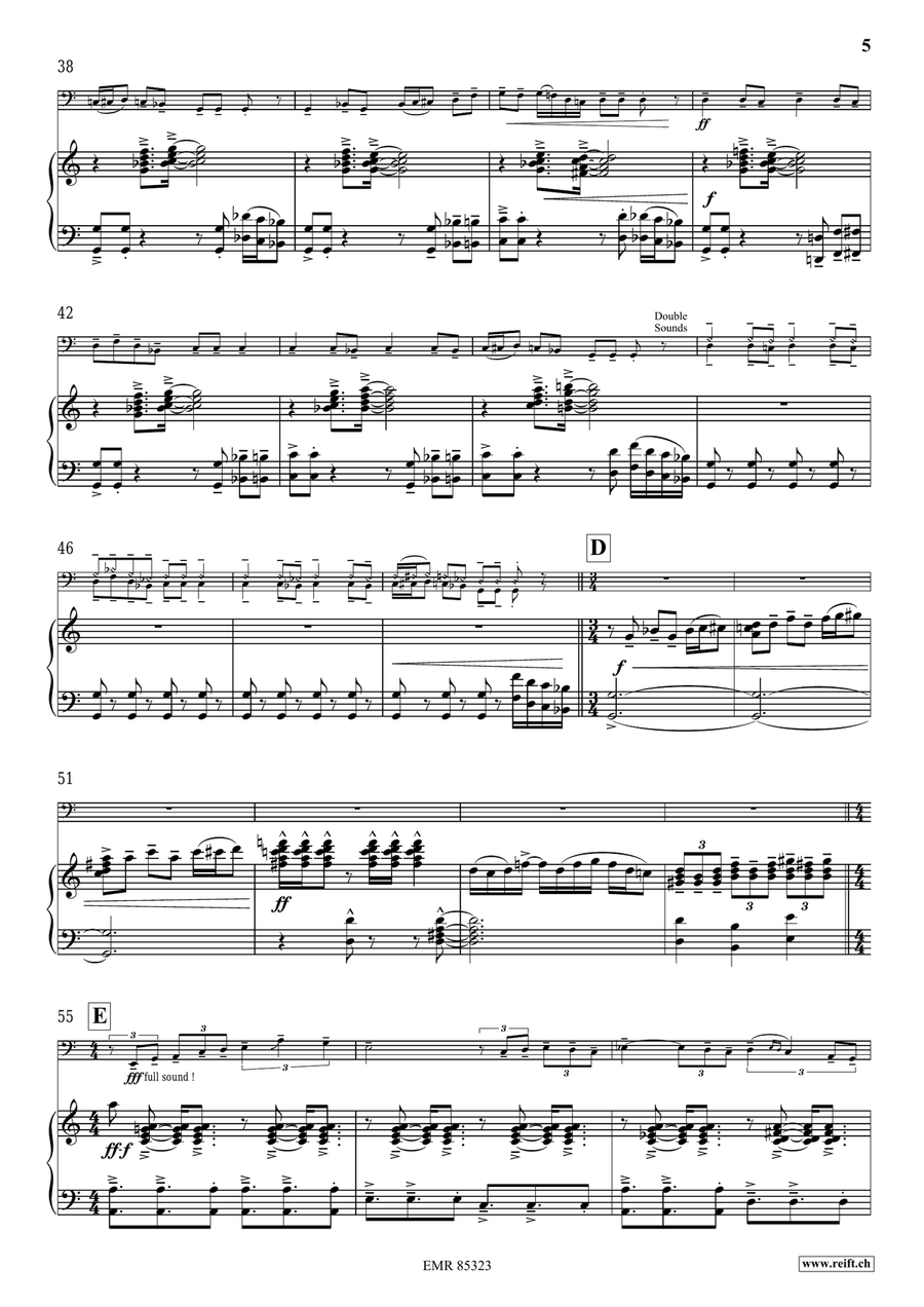 On Fire ! On Fire ! Bass Trombone scores gallery preview page 7