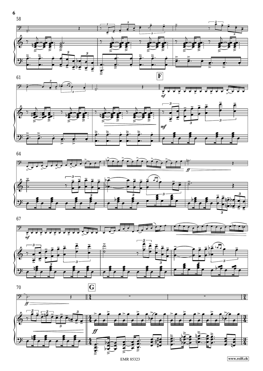 On Fire ! On Fire ! Bass Trombone scores gallery preview page 8
