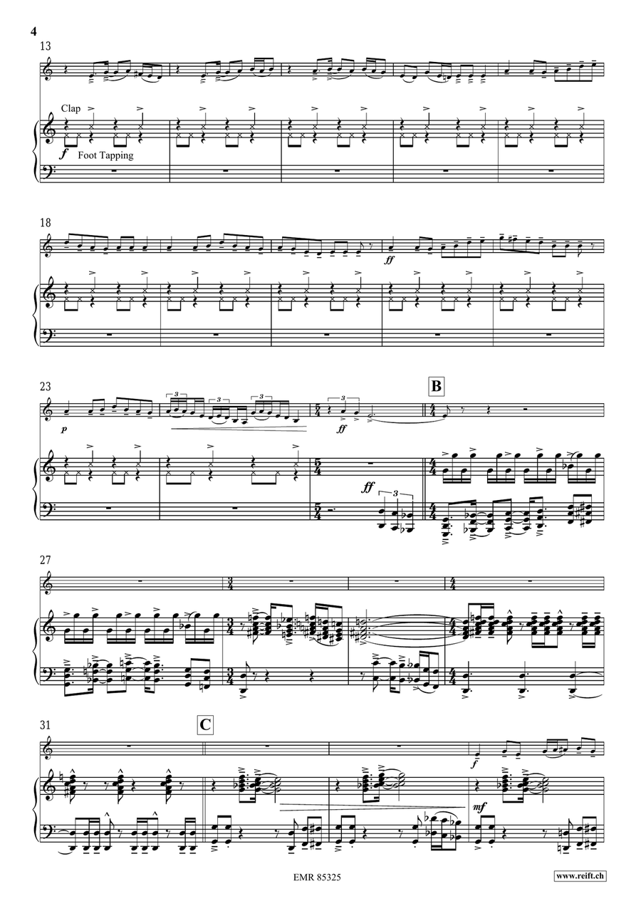 On Fire ! On Fire ! Horn scores gallery preview page 6