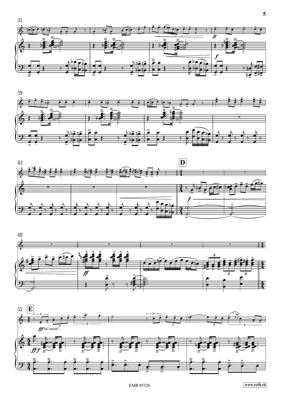 On Fire ! On Fire ! Violin Solo scores gallery preview page 7