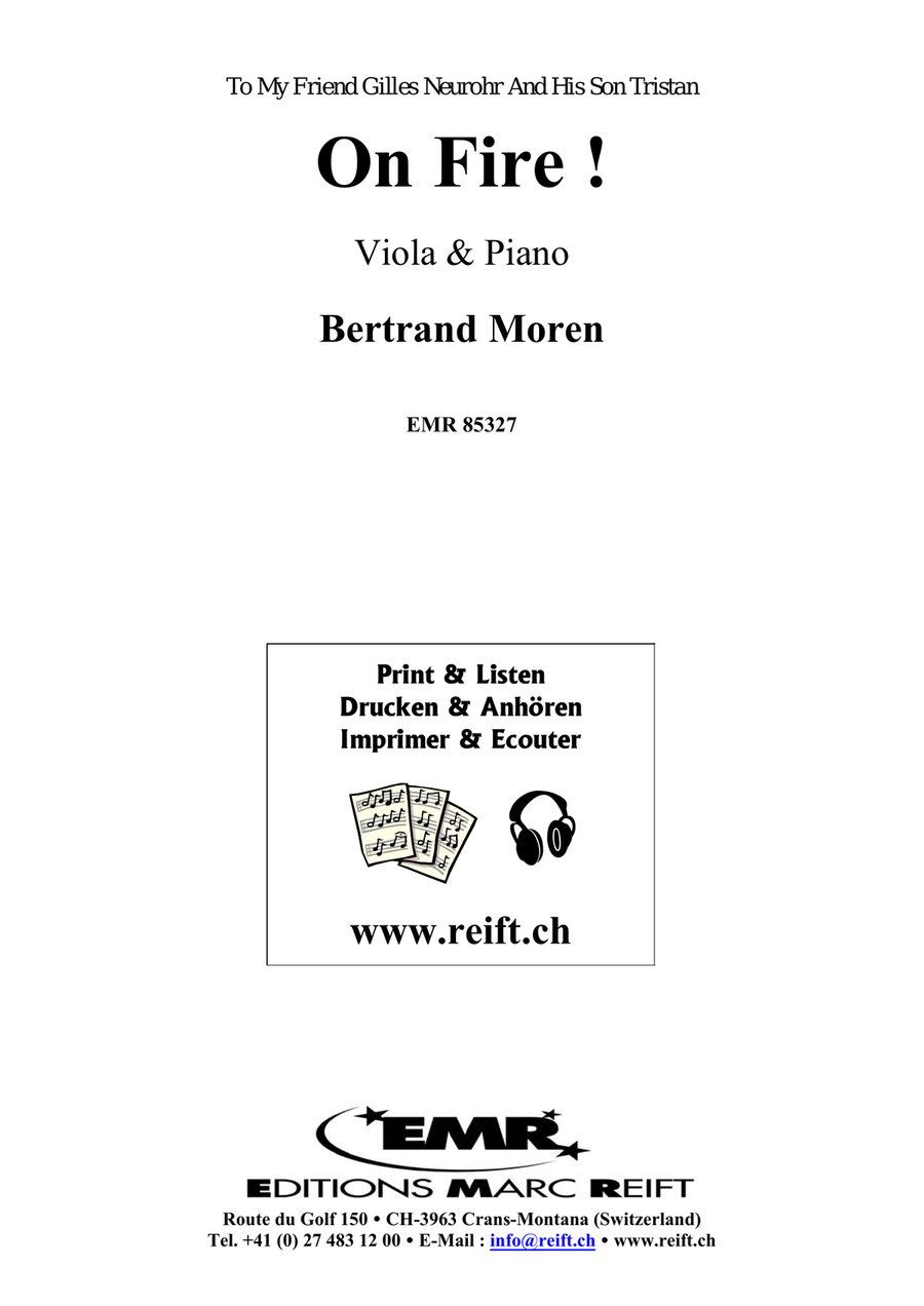 On Fire ! On Fire ! Piano Accompaniment scores gallery preview page 2