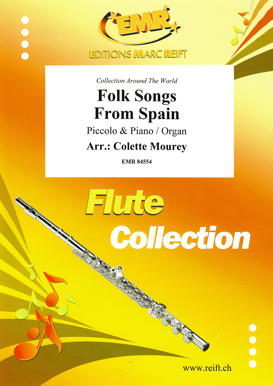 Folk Songs From Spain Folk Songs From Spain Piccolo scores gallery preview page 1