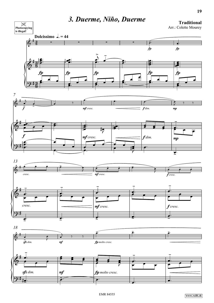 Folk Songs From Spain Folk Songs From Spain Flute Solo scores gallery preview page 8