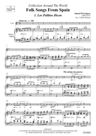 Folk Songs From Spain Violin Solo scores gallery preview page 4