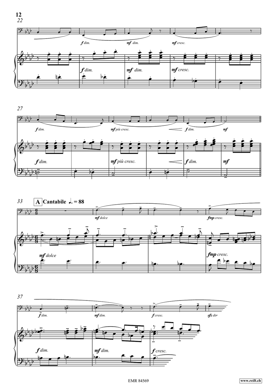 Folk Songs From Spain Folk Songs From Spain Trombone scores gallery preview page 7