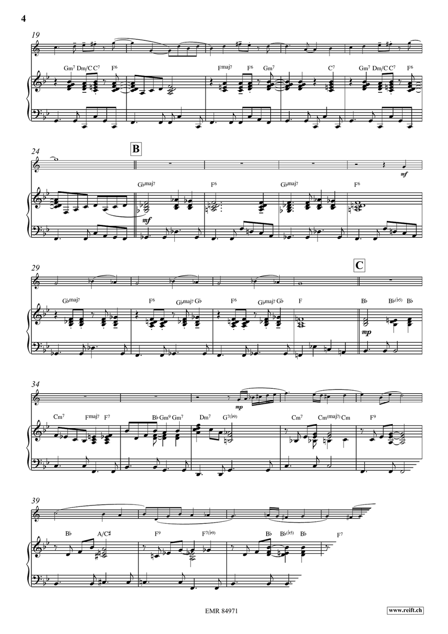Melody in F Melody in F Cornet scores gallery preview page 4