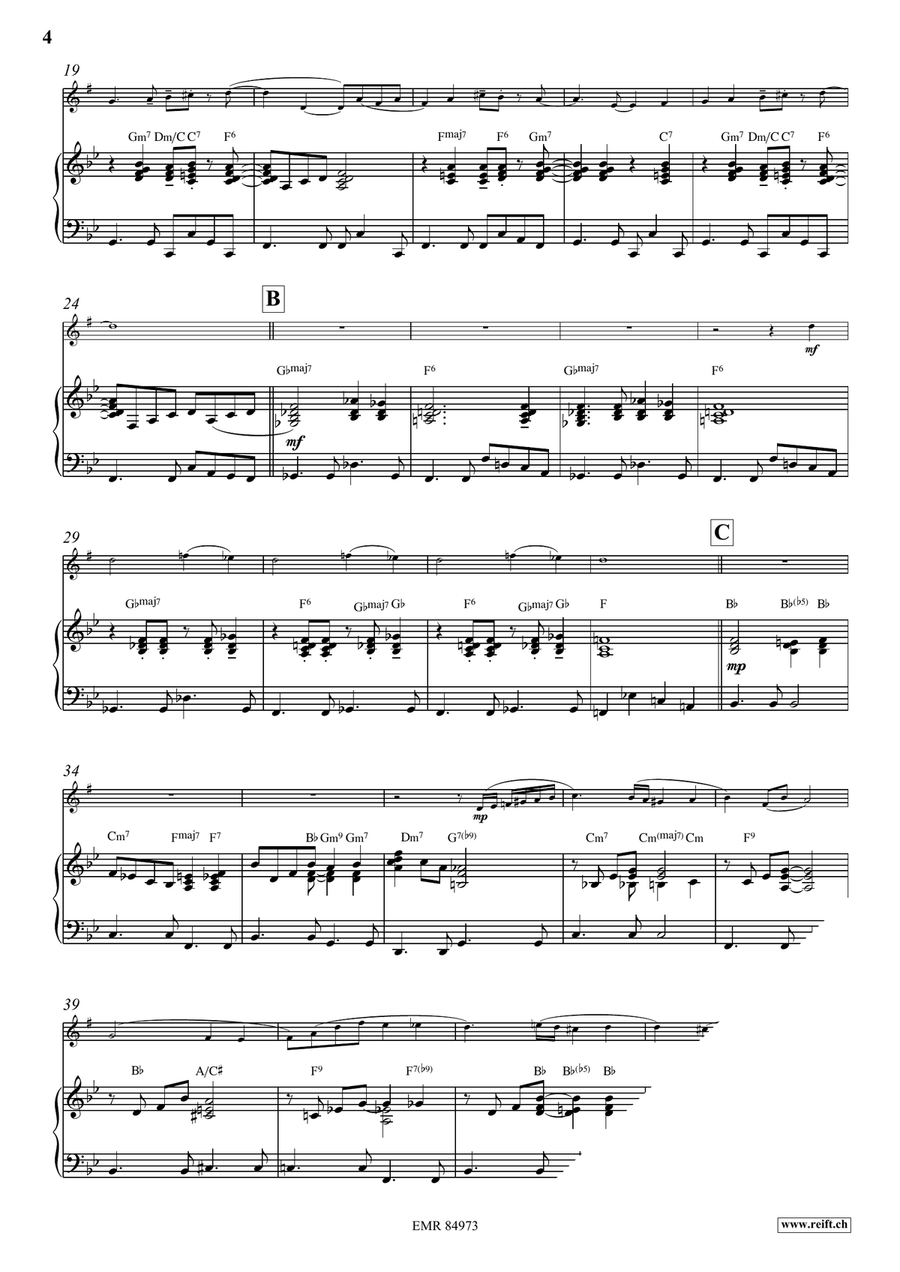 Melody in F Melody in F Horn scores gallery preview page 4