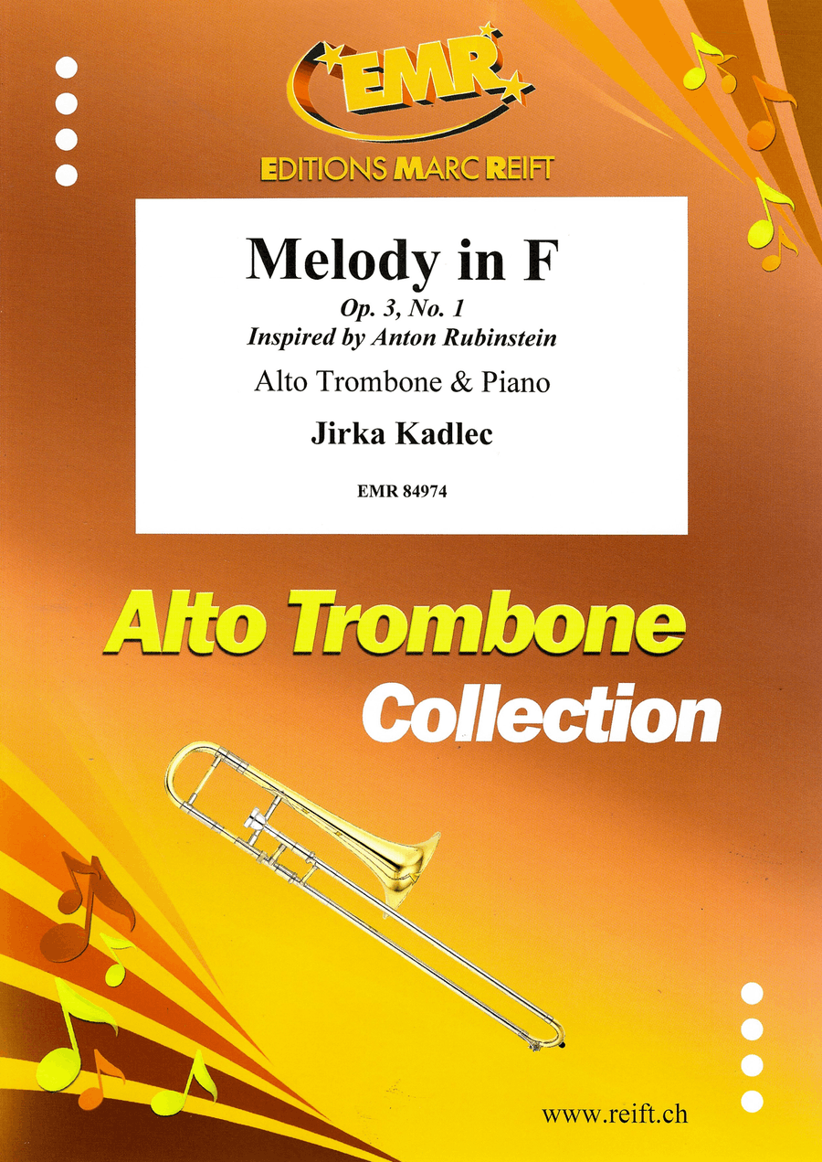 Melody in F Melody in F Piano Accompaniment scores gallery preview page 1