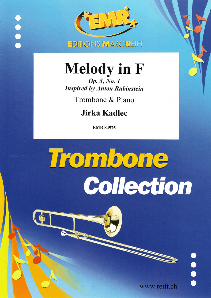 Melody in F Melody in F Piano Accompaniment scores gallery preview page 1