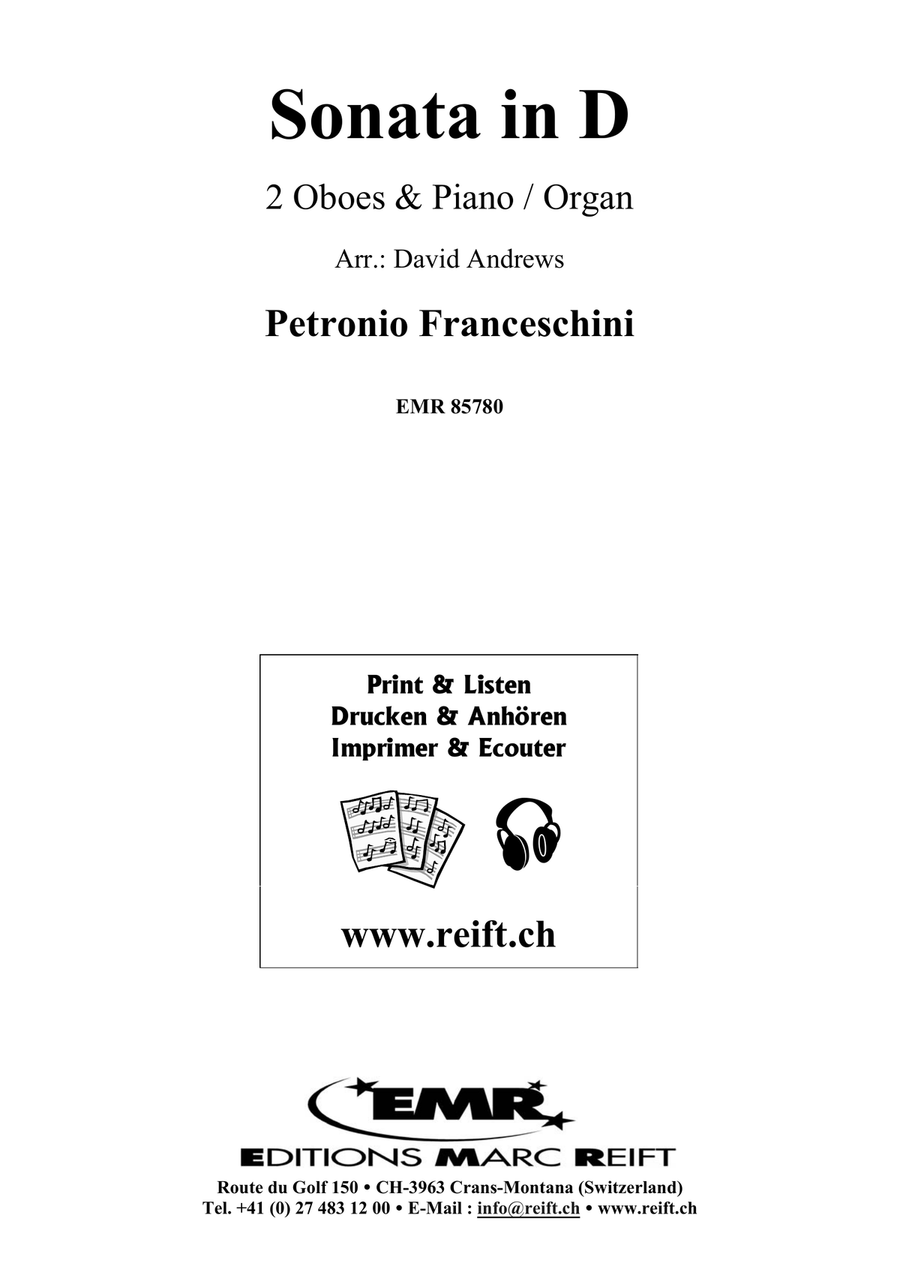Sonata in D Sonata in D Organ scores gallery preview page 2