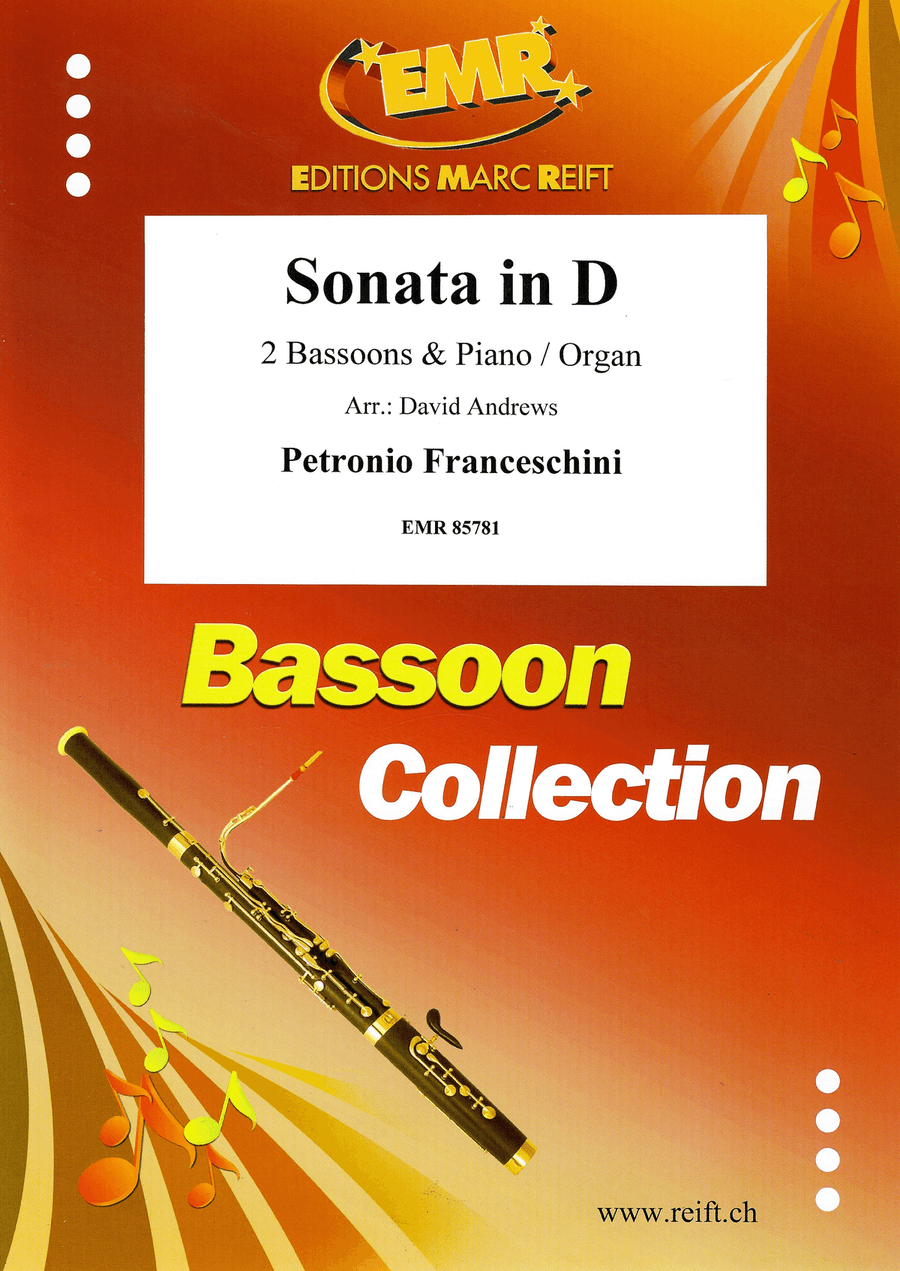 Sonata in D Sonata in D Bassoon scores gallery preview page 1
