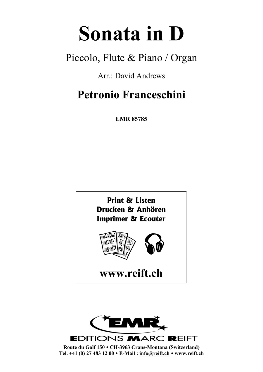 Sonata in D Sonata in D Piccolo scores gallery preview page 2