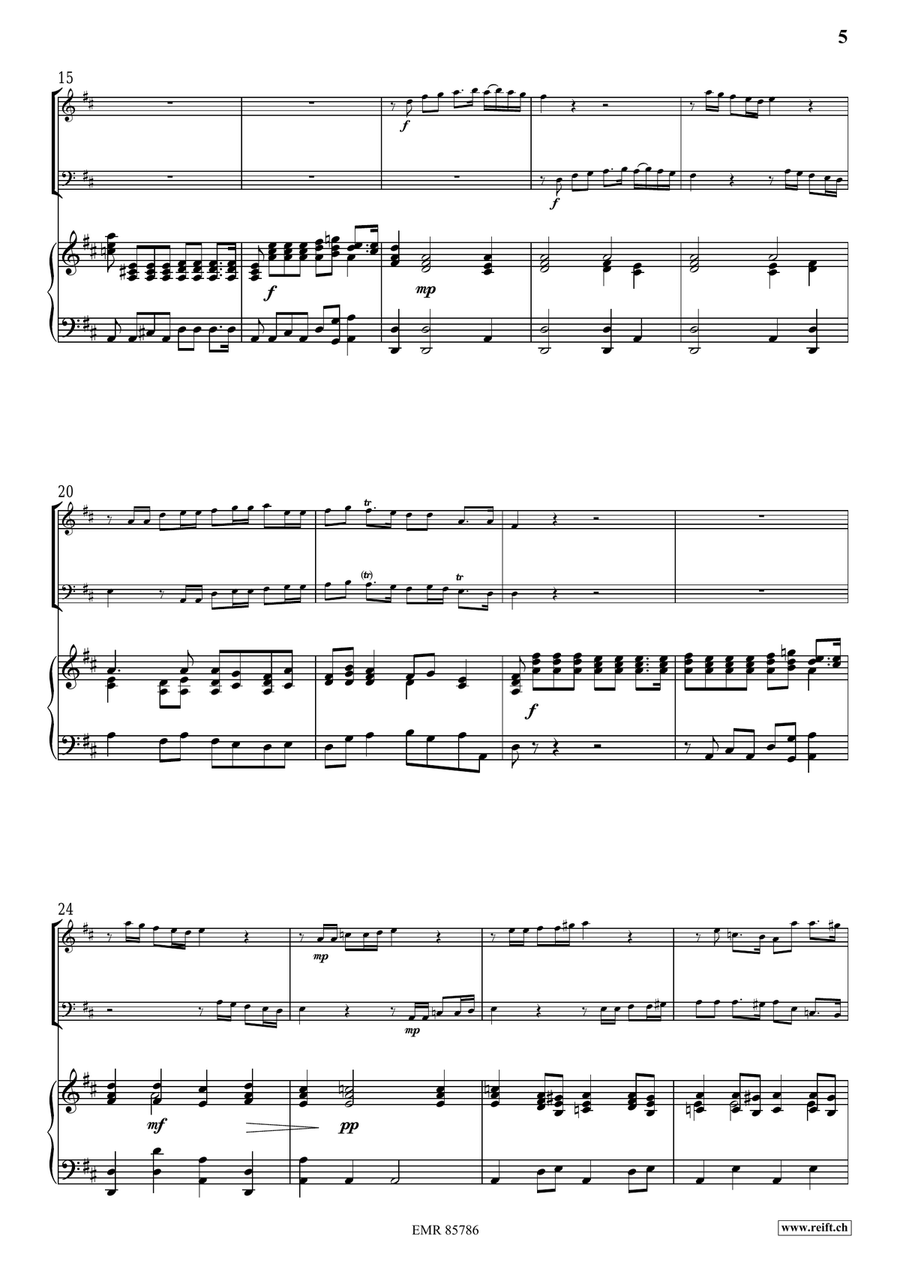 Sonata in D Sonata in D Bassoon scores gallery preview page 5