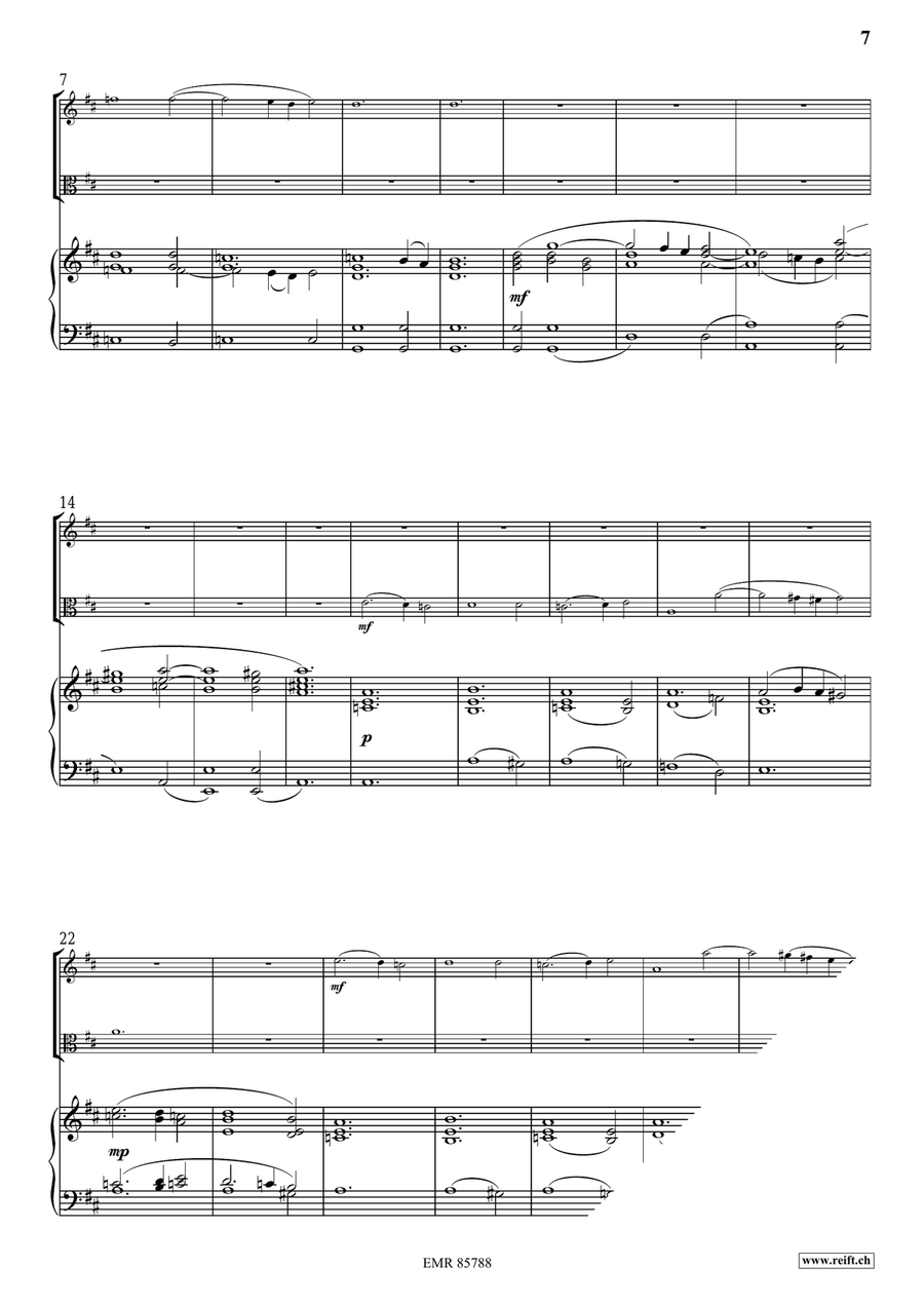 Sonata in D Sonata in D Viola scores gallery preview page 7