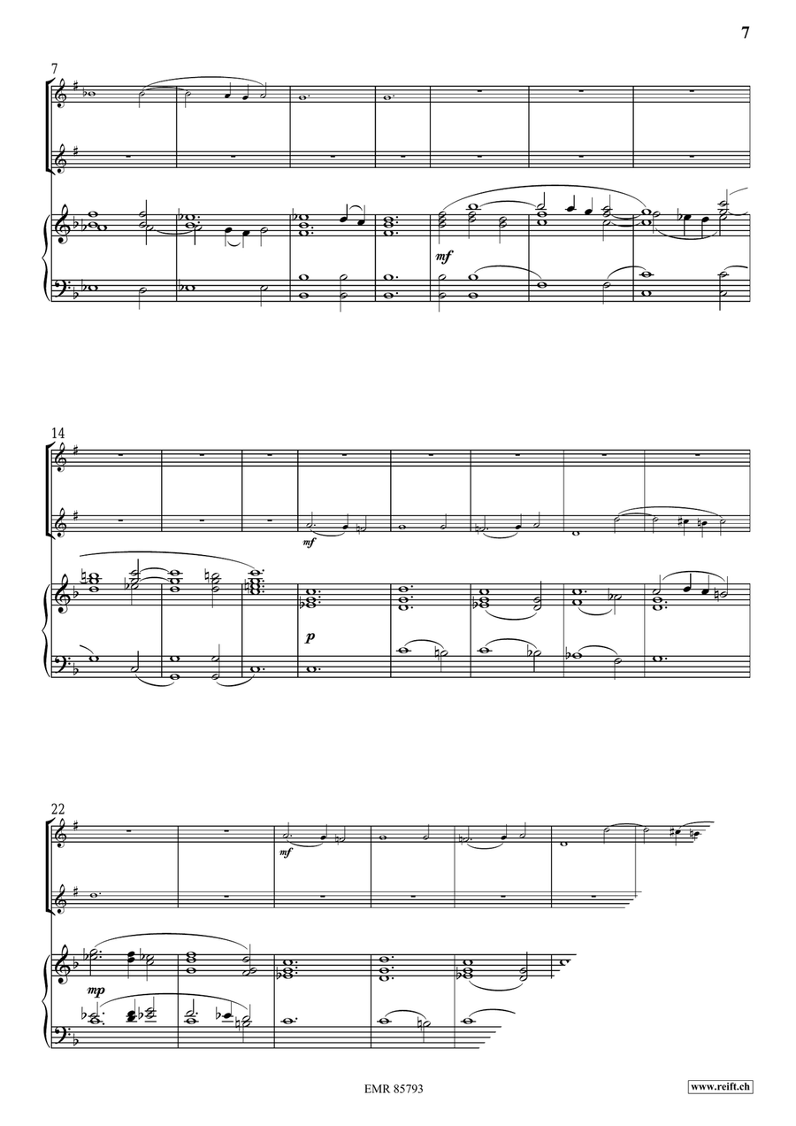 Sonata Sonata Trumpet Duet scores gallery preview page 7