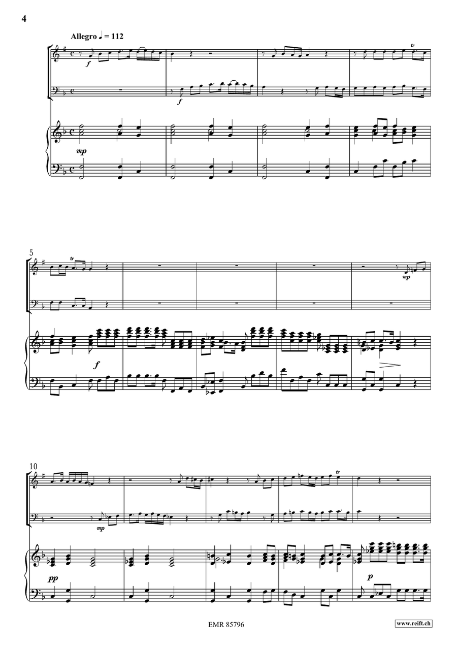 Sonata Sonata Cornet scores gallery preview page 4