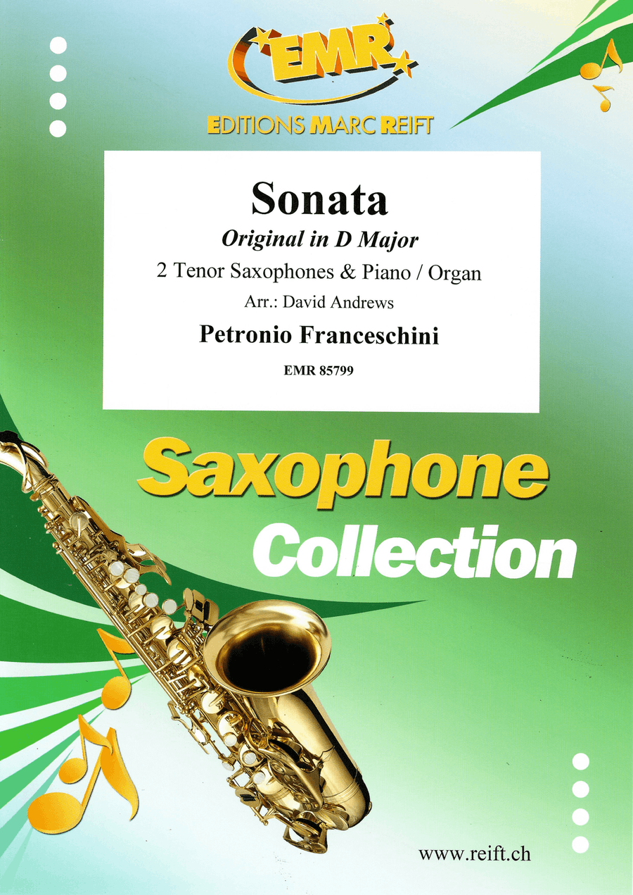 Sonata Sonata Tenor Saxophone scores gallery preview page 1
