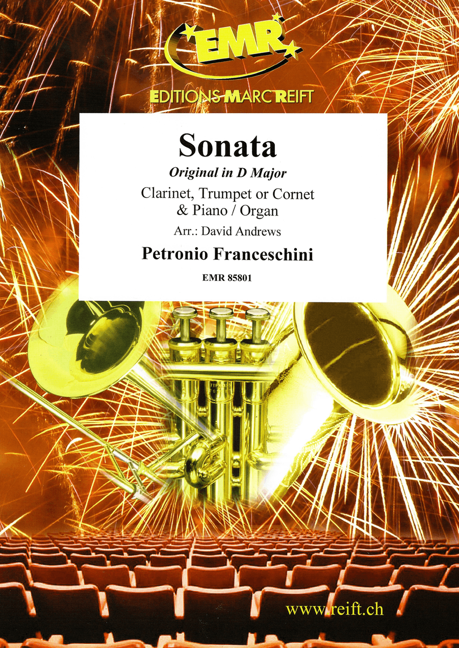 Sonata Sonata Clarinet scores gallery preview page 1