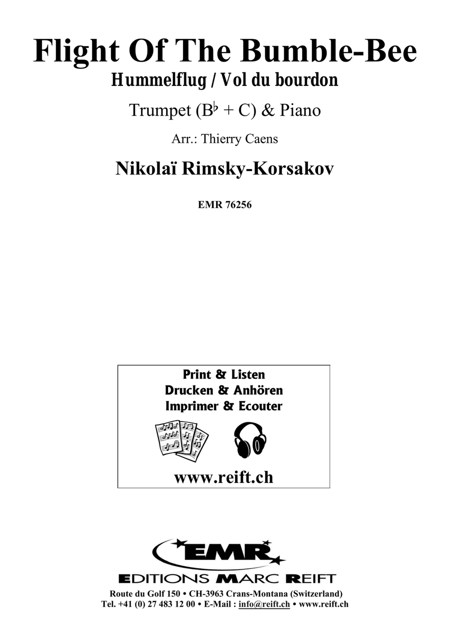 Flight Of The Bumble-Bee Flight Of The Bumble-Bee Trumpet Solo scores gallery preview page 2