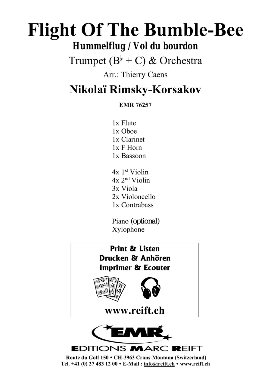 Flight Of The Bumble-Bee Flight Of The Bumble-Bee Orchestra scores gallery preview page 2