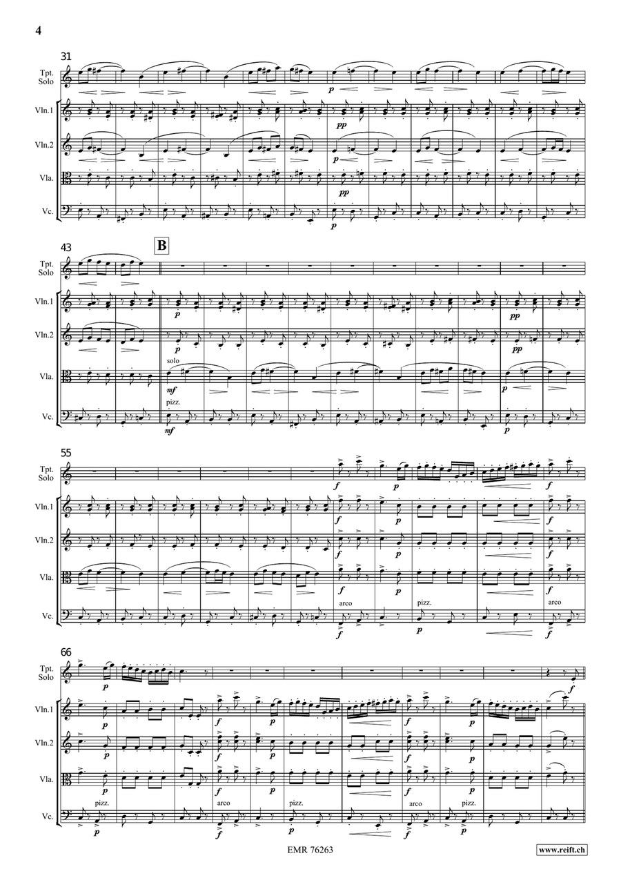 Dance Of The Comedians Dance Of The Comedians Trumpet scores gallery preview page 4