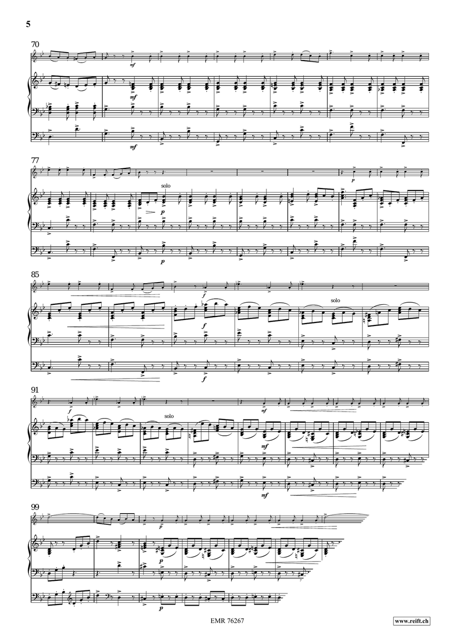 La Danza La Danza Trumpet scores gallery preview page 5
