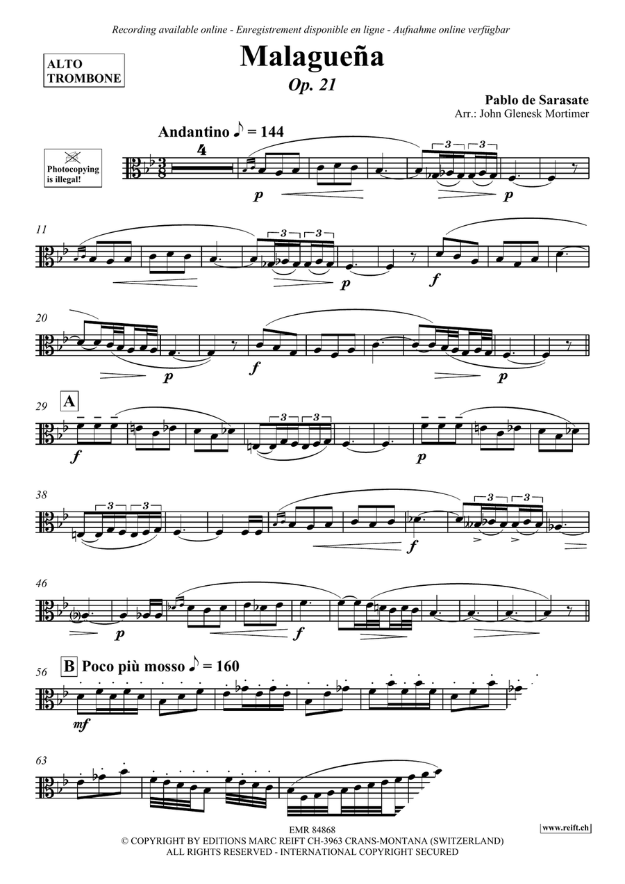 Malaguena Malaguena Piano Accompaniment scores gallery preview page 3