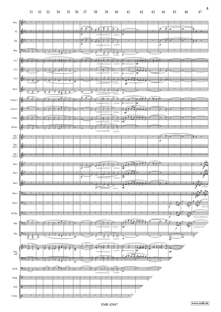 Feierlicher Einzug Feierlicher Einzug Concert Band scores gallery preview page 5