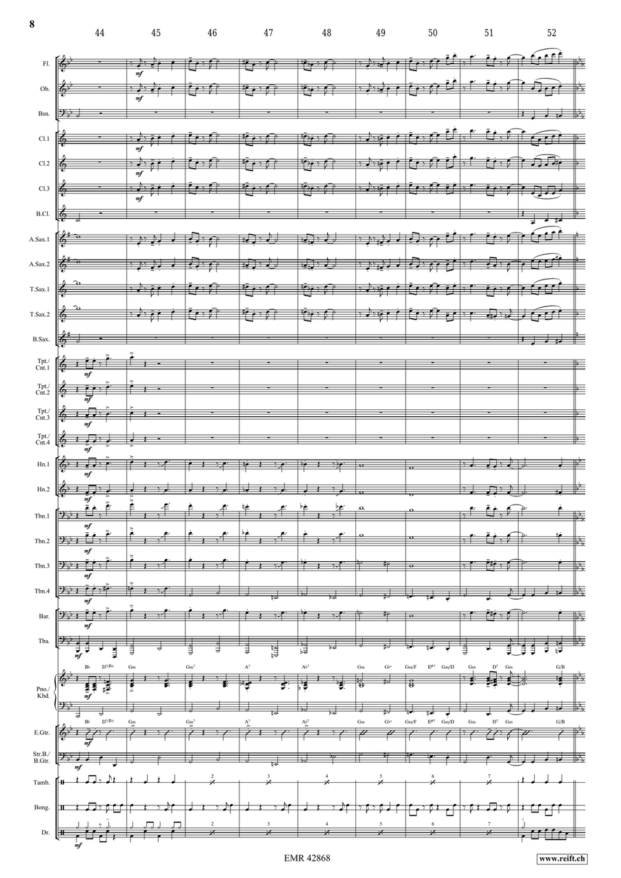 Mountain King Mountain King Concert Band scores gallery preview page 9