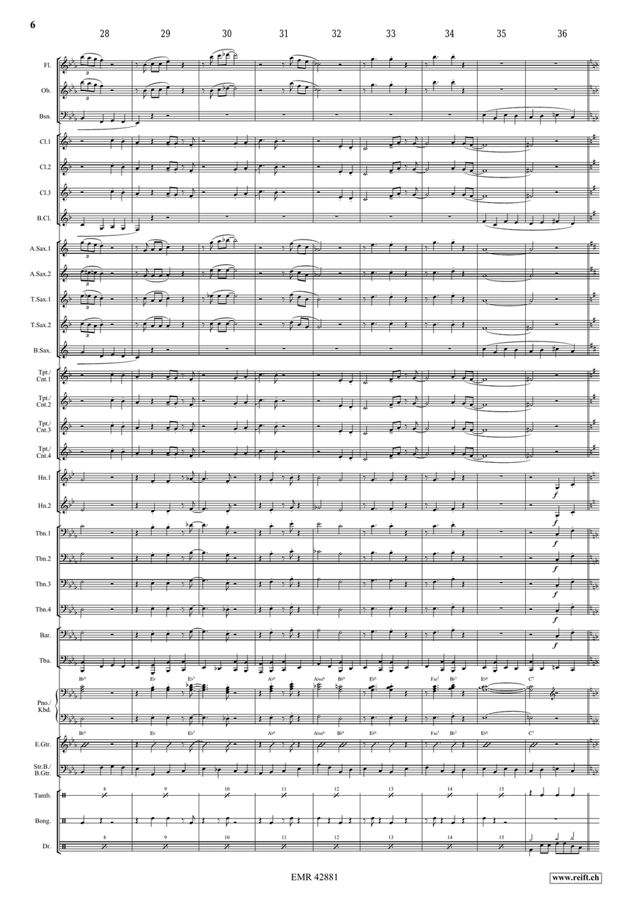 Red River Valley Red River Valley Concert Band scores gallery preview page 6