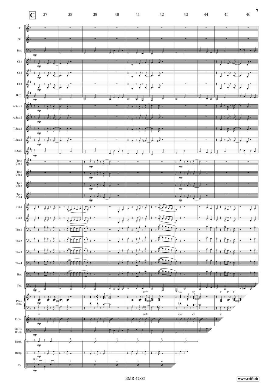 Red River Valley Red River Valley Concert Band scores gallery preview page 7