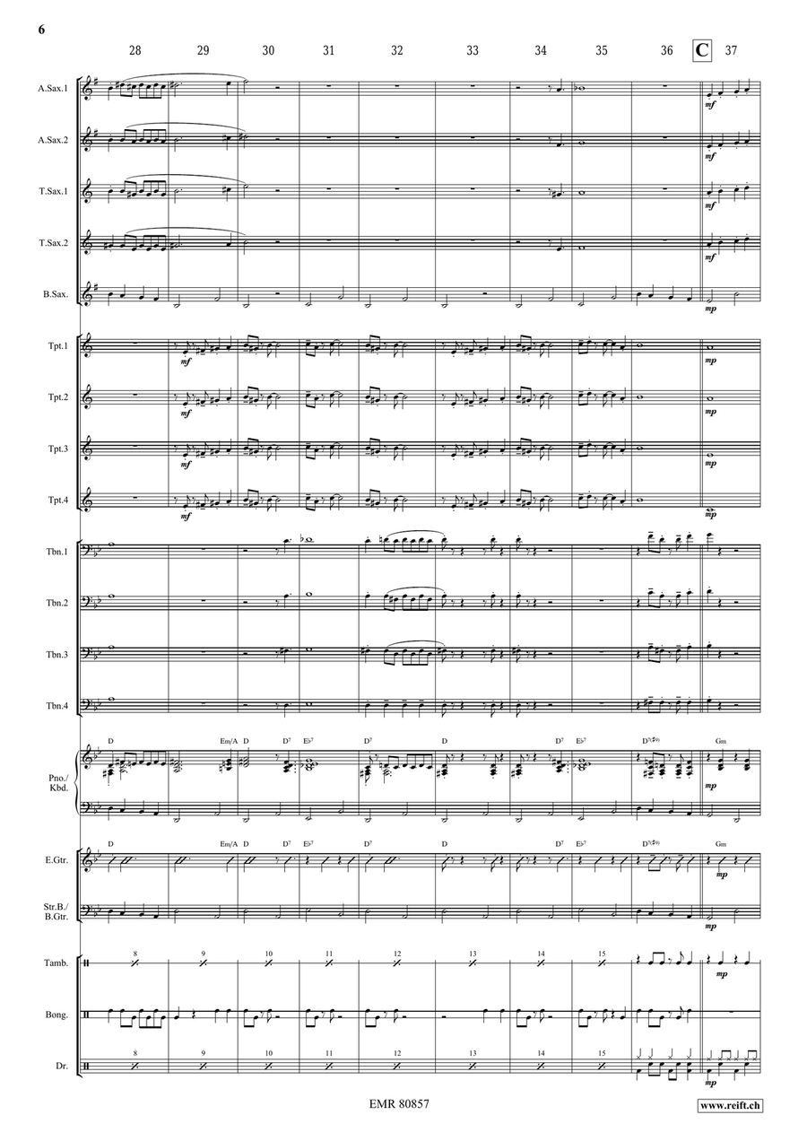 Mountain King Mountain King Big Band scores gallery preview page 6