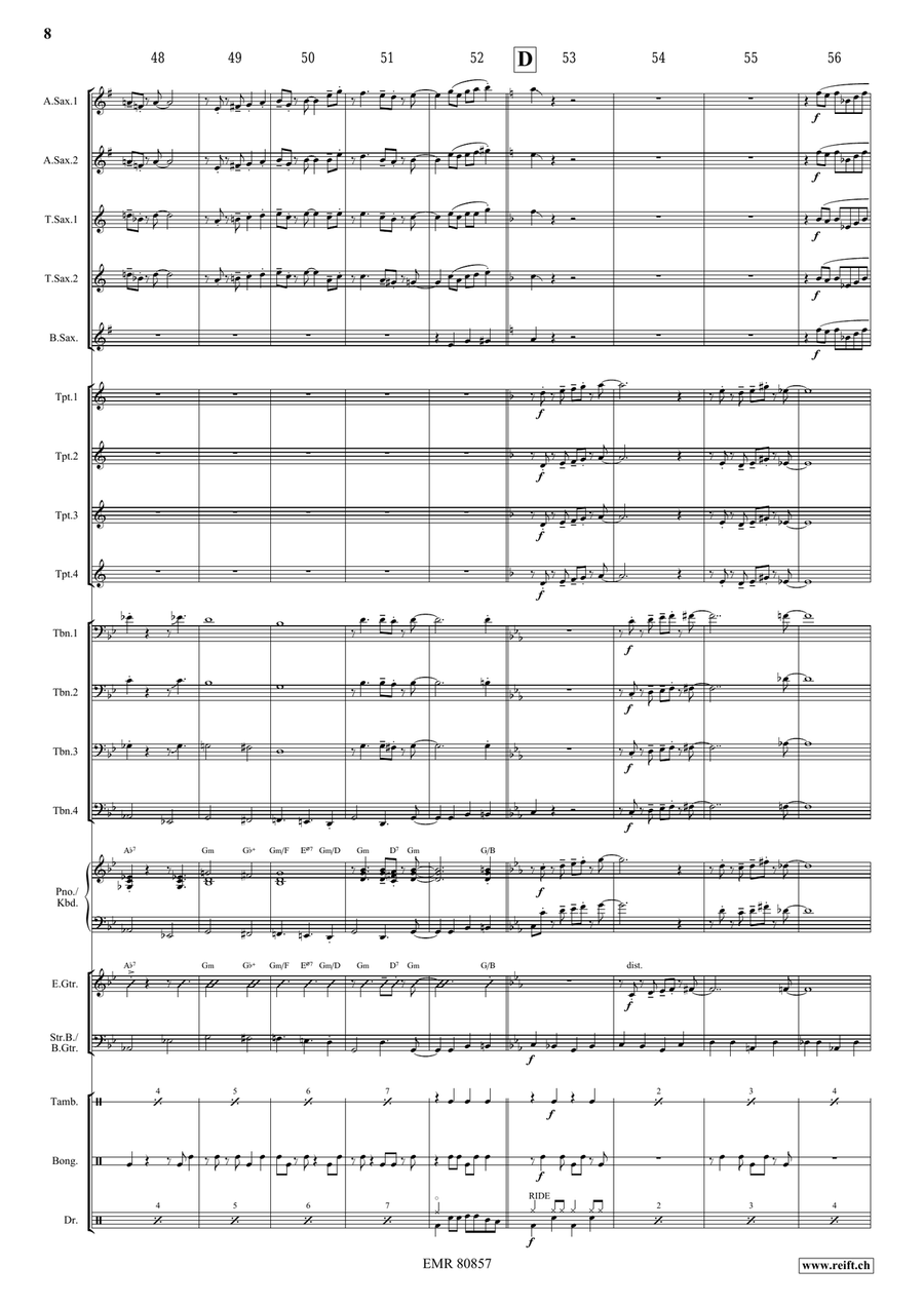 Mountain King Mountain King Big Band scores gallery preview page 8