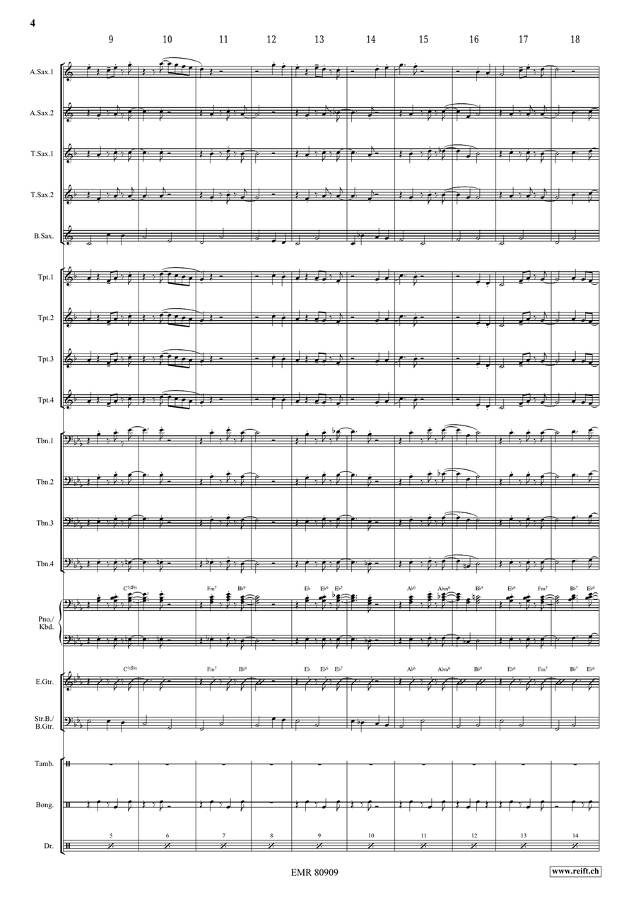Red River Valley Red River Valley Big Band scores gallery preview page 4
