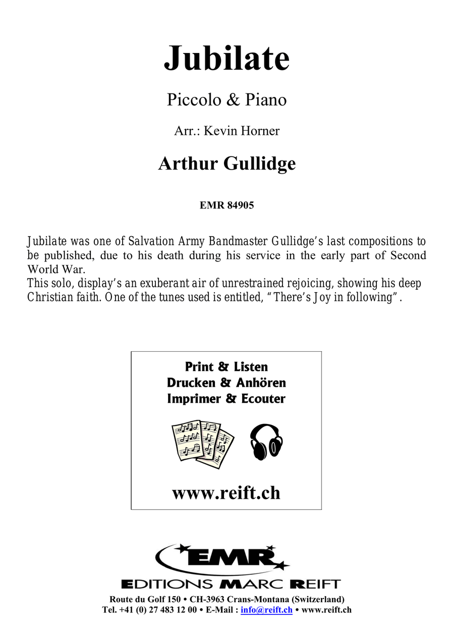 Jubilate Jubilate Piccolo scores gallery preview page 2