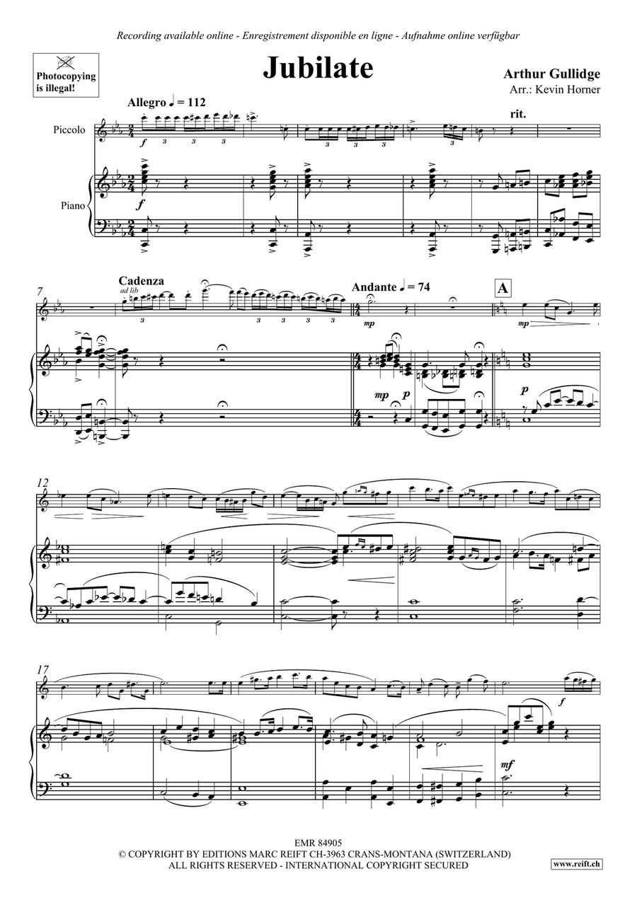 Jubilate Jubilate Piccolo scores gallery preview page 5