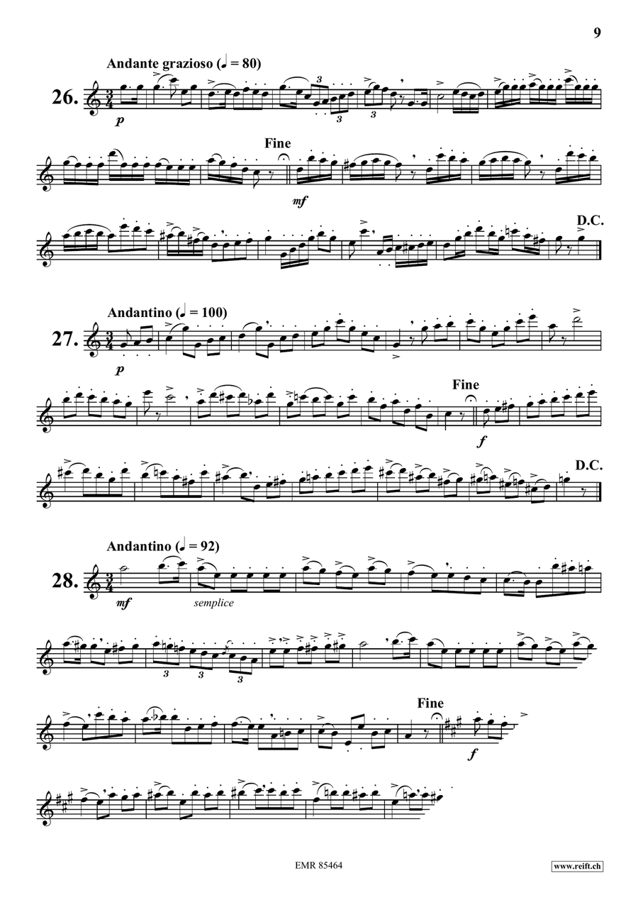 70 Little Studies 70 Little Studies Piccolo scores gallery preview page 9